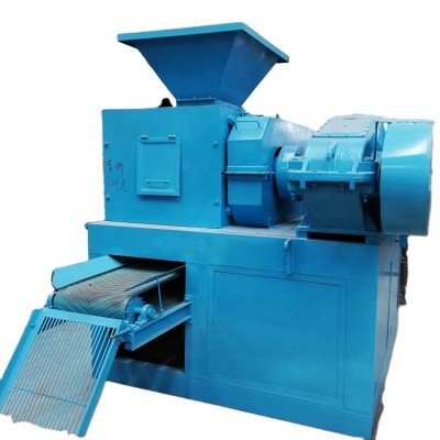 High efficiency roller press charcoal briquette machine