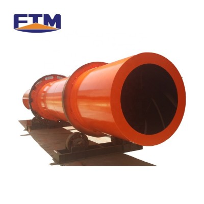 CE, ISO9001 certificated rotary dryer manufactured by Chinese famous supplier FTM company