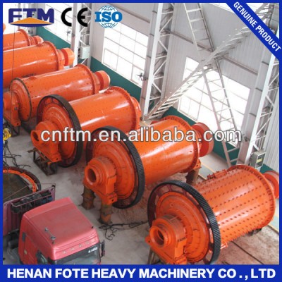 CE,ISO9001 certificated ball mill manufactured by Chinese famous supplier FTM company