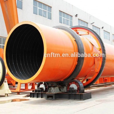 CE, ISO9001 certificated rotary dryer manufactured by Chinese famous supplier FTM company